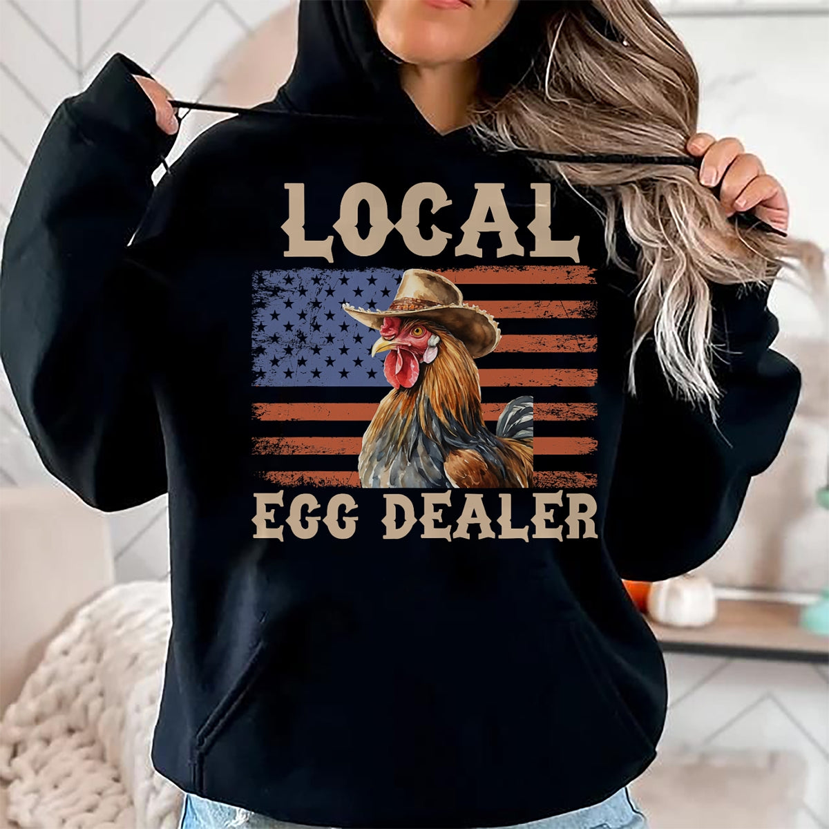 Best Farmer Life Shirt, Funny Farmer UnisexT-Shirt/Hoodie/Sweatshirt HLT00 - Local Egg Dealer Rooster Farmer Chicken T-Shirt