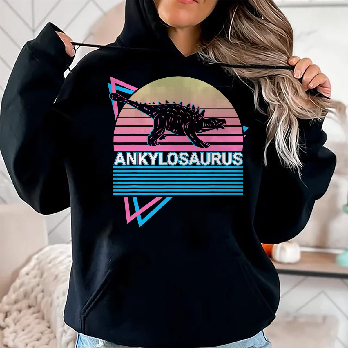 Best Dinosaur Lover Shirt, Funny Dinosaur UnisexT-Shirt/Hoodie/Sweatshirt HLT00 - Ankylosaurus Dinosaur Retro T-Shirt