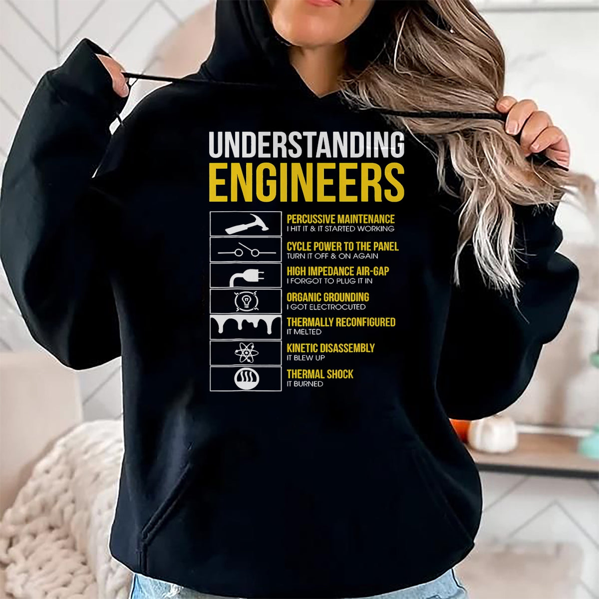 Best Mechanic Life Shirt, Funny Mechanic UnisexT-Shirt/Hoodie/Sweatshirt HLT00 - Understanding Engineers Funny Sarcastic Engineering T-Shirt