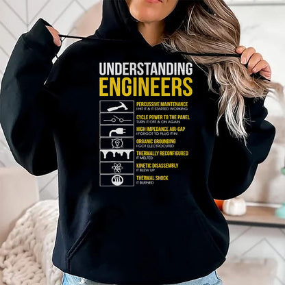 Best Mechanic Life Shirt, Funny Mechanic UnisexT-Shirt/Hoodie/Sweatshirt HLT00 - Understanding Engineers Funny Sarcastic Engineering T-Shirt