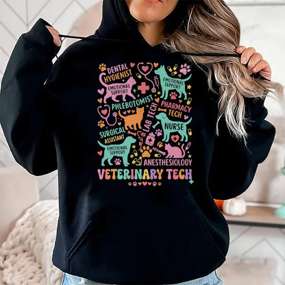 Best Doctor Shirt, Funny Doctor UnisexT-Shirt/Hoodie/Sweatshirt HLT00 - Veterinary Technician Animal Doctor Veterinarian Vet Tech T-Shirt