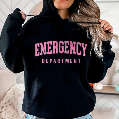 Best Doctor Shirt, Funny Doctor UnisexT-Shirt/Hoodie/Sweatshirt HLT00 - ER Nurses Emergency Department Nurses ER Doctor Retro Pink T-Shirt, Men, Black, 3X-Large