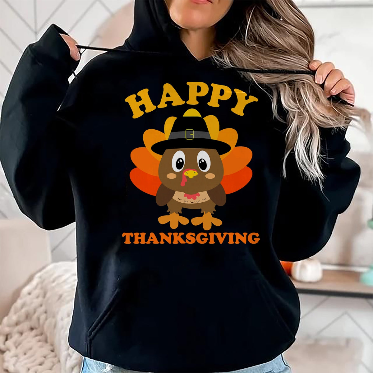 Best Thanksgiving Family Shirt , Funny Thanksgiving UnisexT-Shirt/Hoodie/Sweatshirt HLT00 - Happy Thanksgiving Thankful Grateful Turkey Men Women Kids T-Shirt