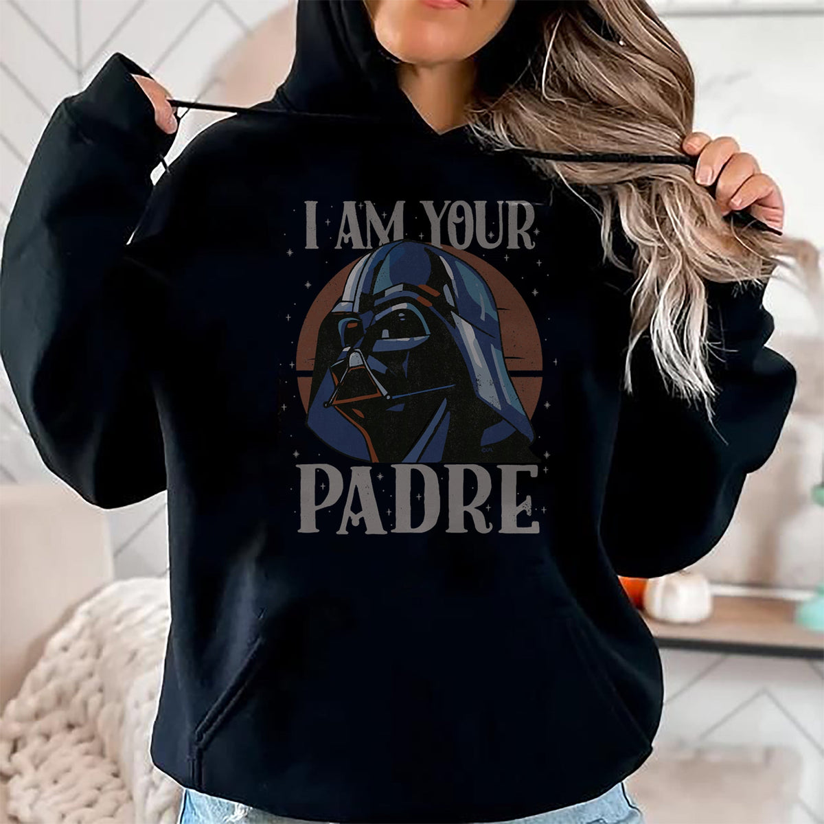 Gift for Dad Shirt, Funny Dad Unisex T-Shirt/Hoodie/Sweatshirt HLT00 – Star Wars Darth Vader I Am Your Padre Father’s Day T-Shirt