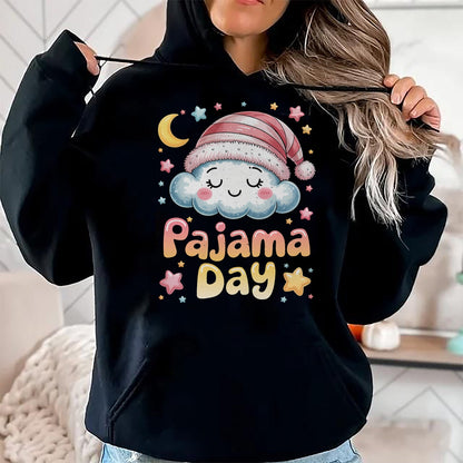 Best Teacher Shirt, Funny Teacher UnisexT-Shirt/Hoodie/Sweatshirt HLT00 - Pajama Day School Spirit Week Fun Cloud Teacher Student T-Shirt