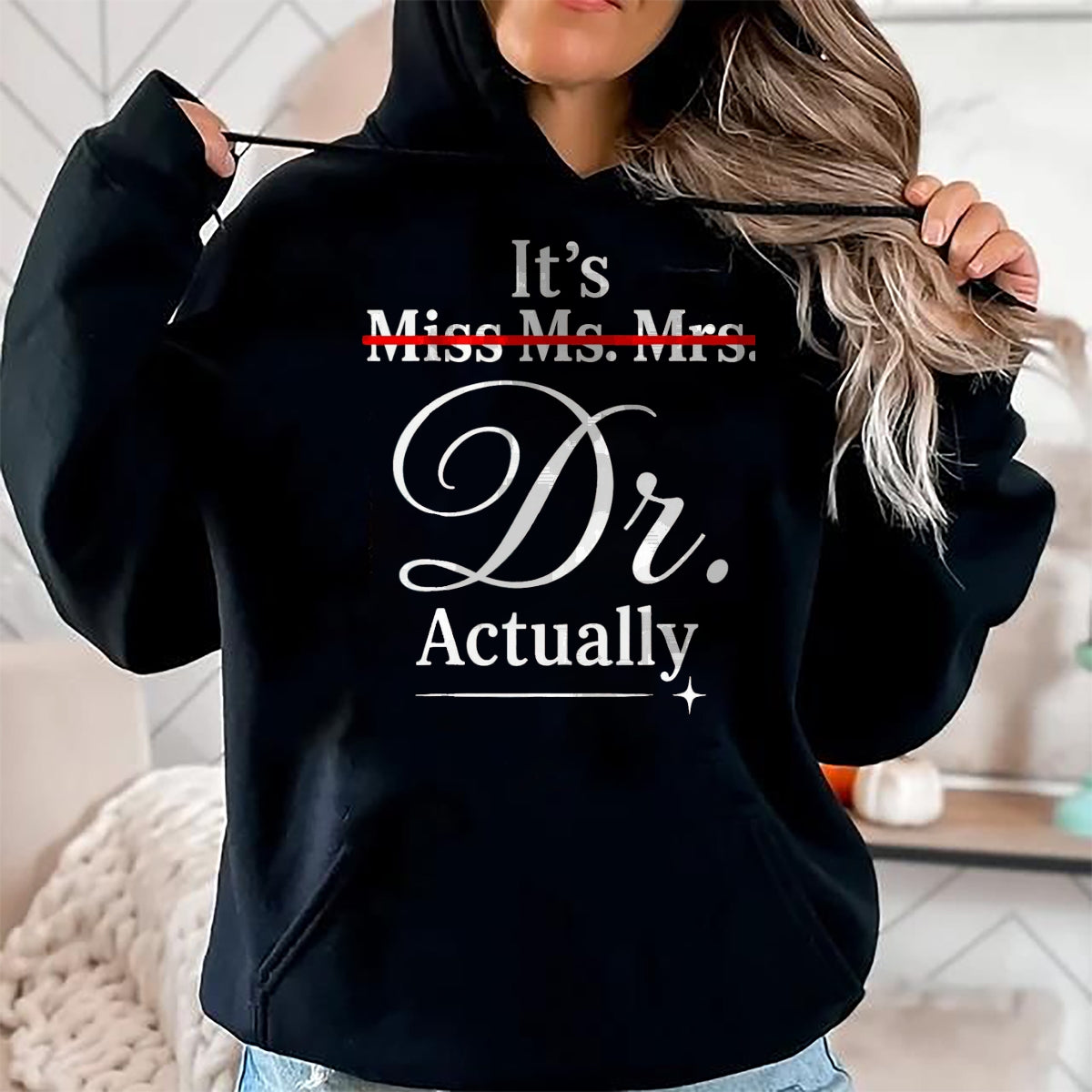 Best Doctor Shirt, Funny Doctor UnisexT-Shirt/Hoodie/Sweatshirt HLT00 - Doctoral Thesis Miss Ms. Mrs. Dr. Doctorate Doctor T-Shirt, Men, Black, 3X-Large
