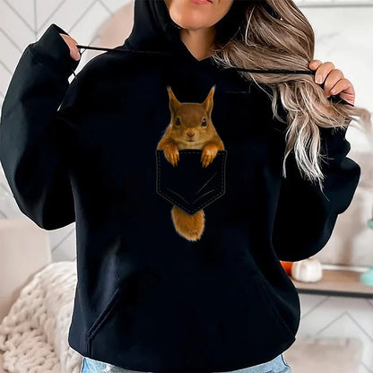 Best Thanksgiving Family Shirt , Funny Thanksgiving UnisexT-Shirt/Hoodie/Sweatshirt HLT00 - Cute Squirrel Pocket Funny Gifts for Men Women Teen Kid T-Shirt