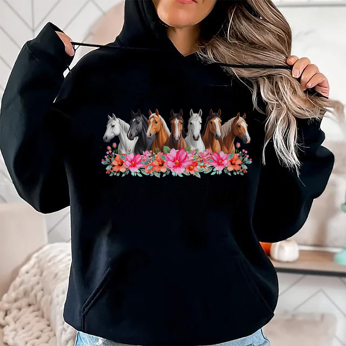 Best Horse Lover Shirt , Funny Horse UnisexT-Shirt/Hoodie/Sweatshirt HLT00 - Inspirational God Says You are Christian Religious Horses T-Shirt