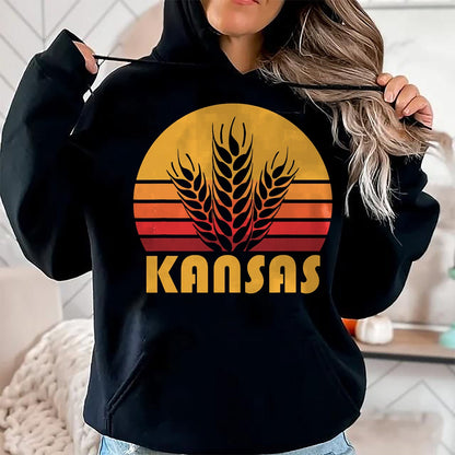 Best Farmer Life Shirt, Funny Farmer UnisexT-Shirt/Hoodie/Sweatshirt HLT00 - Retro Kansas Wheat Shirt, Vintage Grain Farming Tee Gift T-Shirt