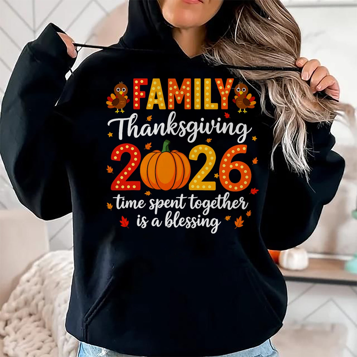 Best Thanksgiving Family Shirt , Funny Thanksgiving UnisexT-Shirt/Hoodie/Sweatshirt HLT00 - Family Thanksgiving 2026 Thanksgiving Crew Turkey Matching T-Shirt (3)