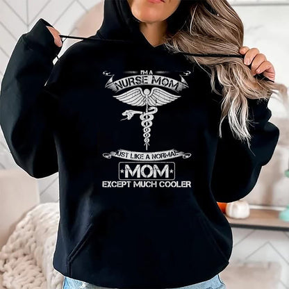 Funny Nurse Shirt, Nurse Unisex T-Shirt/Hoodie/Sweatshirt HLT00 - I'm A Nurse And A Police Wife T Shirt, Awesome Nurse T Shirt T-Shirt