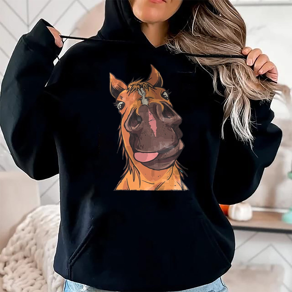 Best Horse Lover Shirt , Funny Horse UnisexT-Shirt/Hoodie/Sweatshirt HLT00 - Funny Horse Riding T-Shirt, Men, Black, 3X-Large