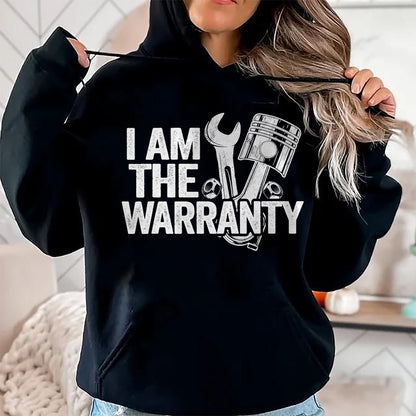 Best Mechanic Life Shirt, Funny Mechanic UnisexT-Shirt/Hoodie/Sweatshirt HLT00 - I Am The Warranty Race Car Parts Repair Guy Funny Mechanic T-Shirt Small