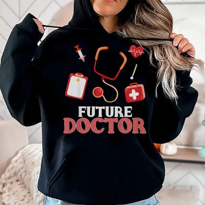 Best Doctor Shirt, Funny Doctor UnisexT-Shirt/Hoodie/Sweatshirt HLT00 - Future Doctor - Aspirational T-Shirt for Boys and Girls T-Shirt