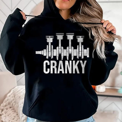 Best Mechanic Life Shirt, Funny Mechanic UnisexT-Shirt/Hoodie/Sweatshirt HLT00 - Cranky Car Engine Crankshaft Cars Lover Mechanics Father Day T-Shirt