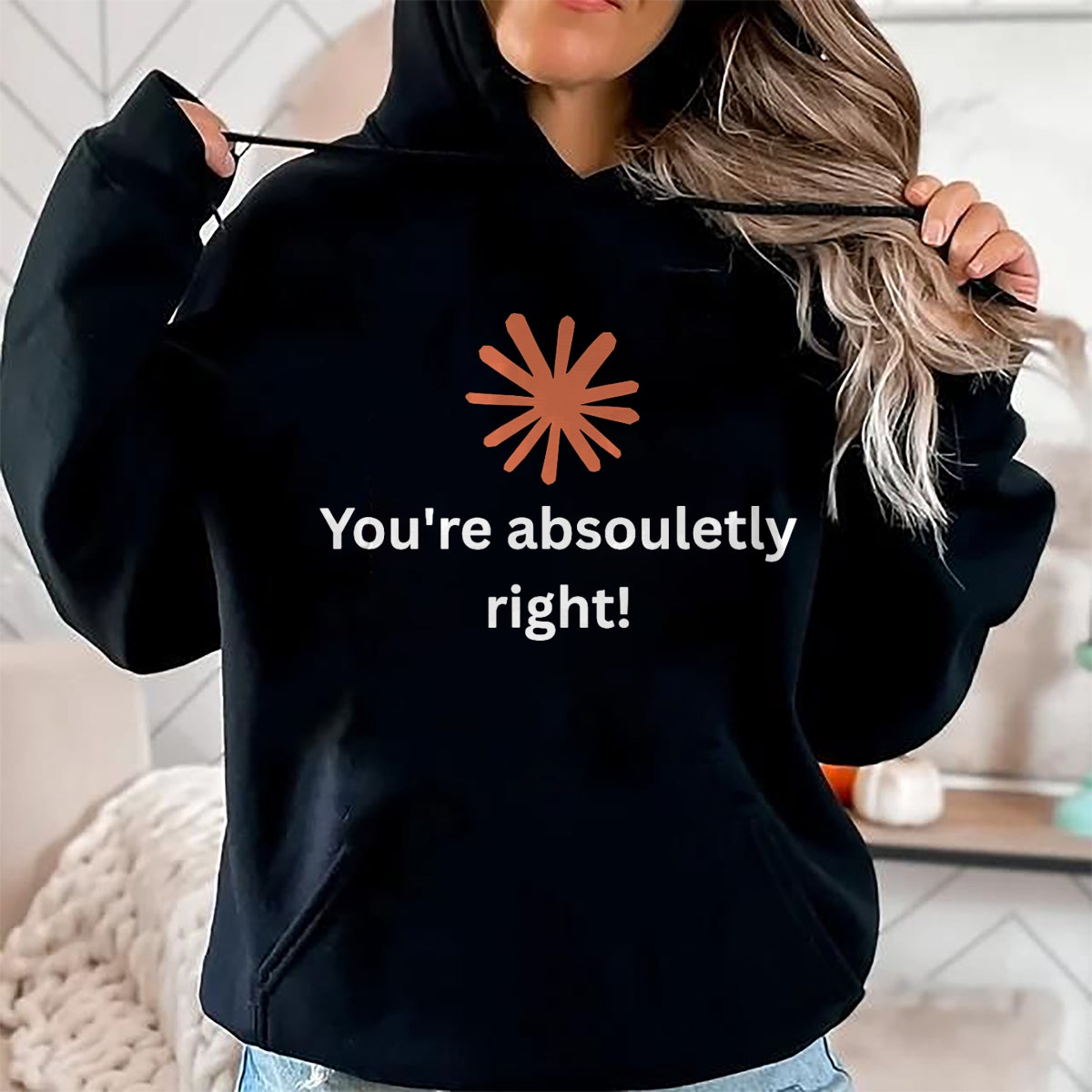 Best Thanksgiving Family Shirt , Funny Thanksgiving UnisexT-Shirt/Hoodie/Sweatshirt HLT00 - Claude Artificial Intelligence You're Absolutely Right Tee T-Shirt