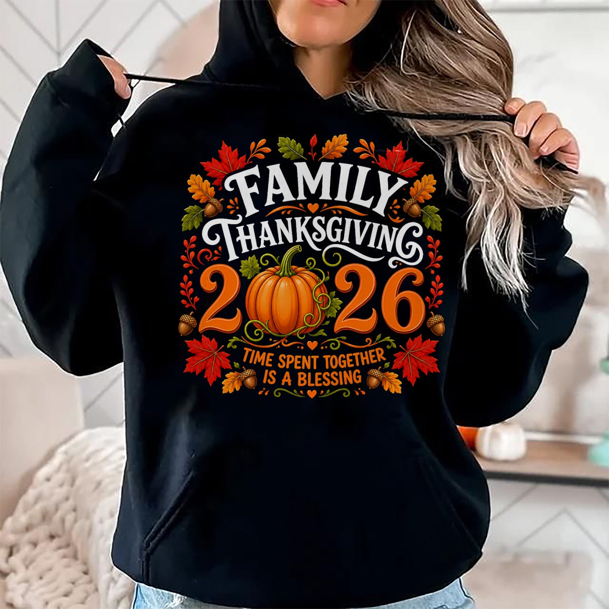 Best Thanksgiving Family Shirt , Funny Thanksgiving UnisexT-Shirt/Hoodie/Sweatshirt HLT00 - Family Thanksgiving 2026 Thanksgiving Crew Matching Group T-Shirt
