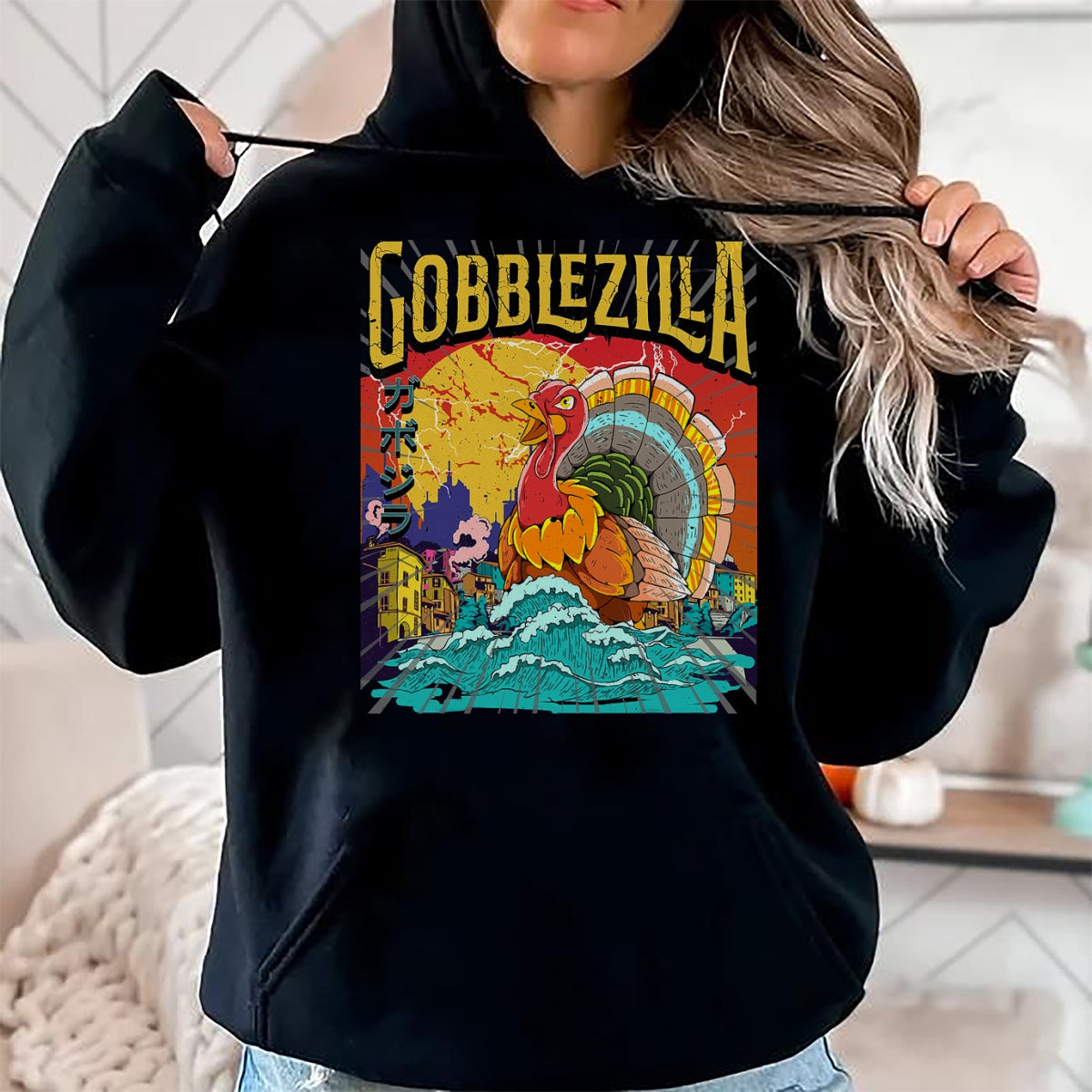 Best Thanksgiving Family Shirt , Funny Thanksgiving UnisexT-Shirt/Hoodie/Sweatshirt HLT00 - Turkey Day Thanksgiving Gobblezilla T-Shirt