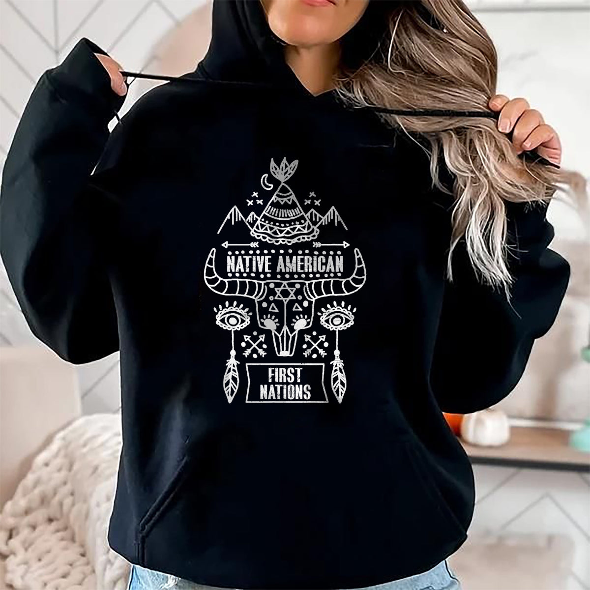 Native American T-Shirts, Vintage Native American Unisex T-Shirt/Hoodie/Sweatshirt HLT00 - Native American Heritage Month American Indian Indigenous T-Shirt (1)