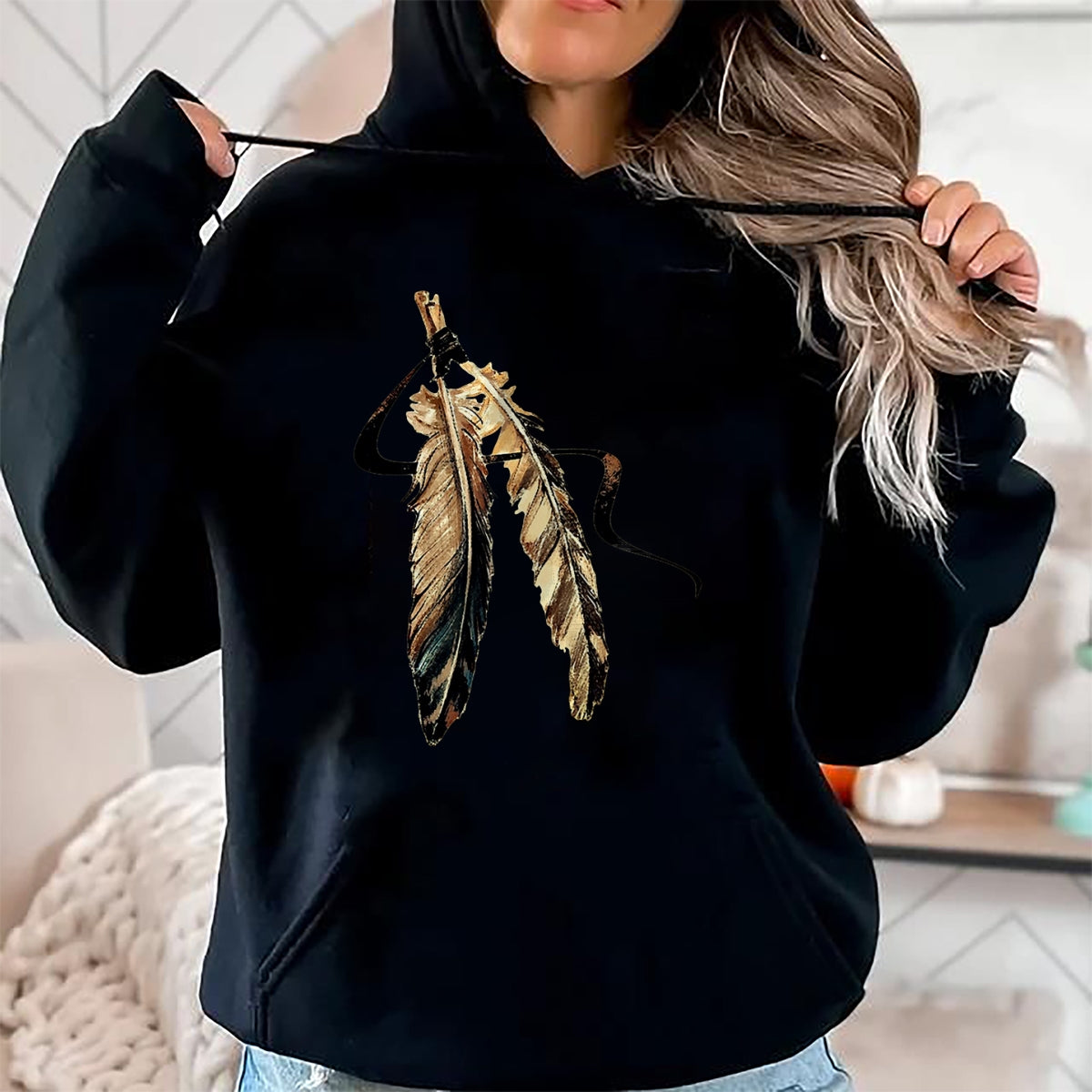 Native American T-Shirts, Vintage Native American Unisex T-Shirt/Hoodie/Sweatshirt HLT00 - Still Here Still Strong Native Pride Retro Native American T-Shirt