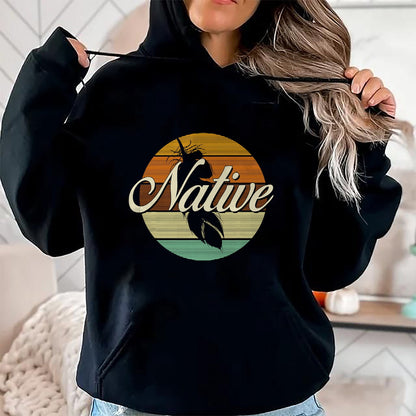 Native American T-Shirts, Vintage Native American Unisex T-Shirt/Hoodie/Sweatshirt HLT00 - Native Indian Native American Pride Indigenous Cherokee T-Shirt (1)