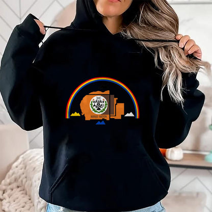 Native American T-Shirts, Vintage Native American Unisex T-Shirt/Hoodie/Sweatshirt HLT00 - NAVAJO NATION NATIVE AMERICAN INDIAN FLAG TRIBE RESERVATION T-Shirt (1)
