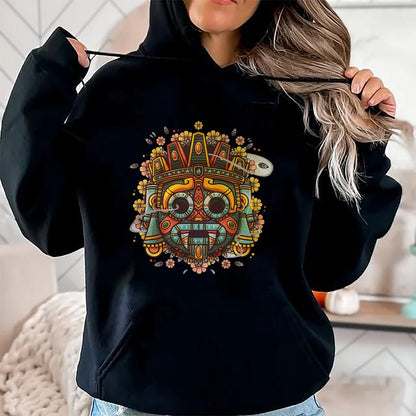 Native American T-Shirts, Vintage Native American Unisex T-Shirt/Hoodie/Sweatshirt HLT00 - Ponca Tribe Native American Indian Respect Skull Design T-Shirt