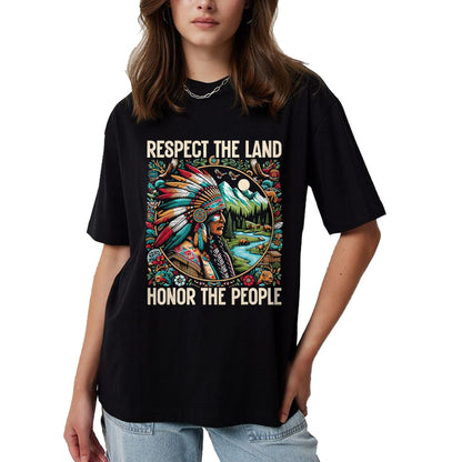 Native American T-Shirts, Vintage Native American Unisex T-Shirt/Hoodie/Sweatshirt HLT00 - Native American Indian Cherokee Apache Tribe Indigenous T-Shirt (2)