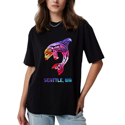 Native American T-Shirts, Vintage Native American Unisex T-Shirt/Hoodie/Sweatshirt HLT00 - Seneca Native American Indian Woman Never Underestimate T-Shirt