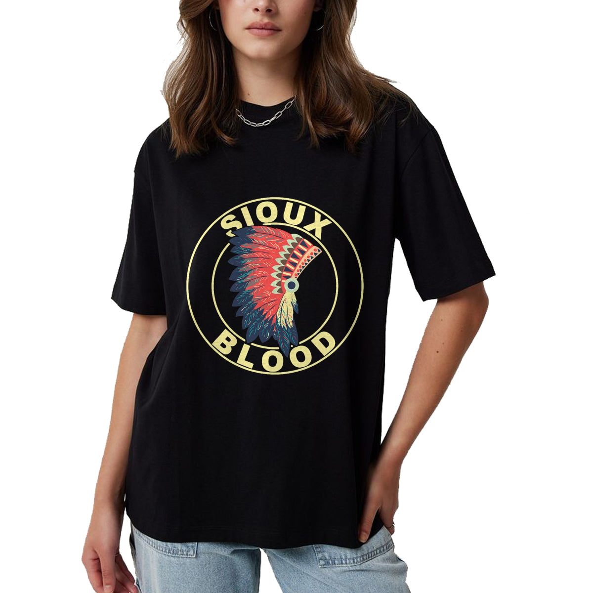Native American T-Shirts, Vintage Native American Unisex T-Shirt/Hoodie/Sweatshirt HLT00 - Sitka Alaska Mallard Duck Bird Lover Native American Style T-Shirt (1)
