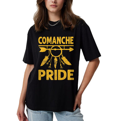 Native American T-Shirts, Vintage Native American Unisex T-Shirt/Hoodie/Sweatshirt HLT00 - American Flag - comanche Pride Native American vintage Gift Men Women T-Shirt