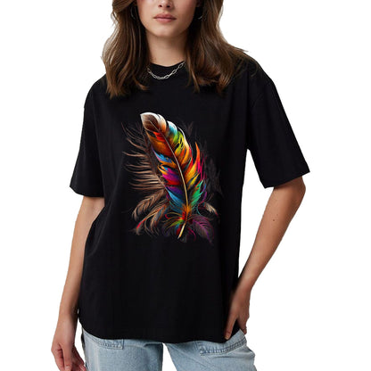 Native American T-Shirts, Vintage Native American Unisex T-Shirt/Hoodie/Sweatshirt HLT00 - Feather Southwest Native American Indian Tribal Art Graphic T-Shirt