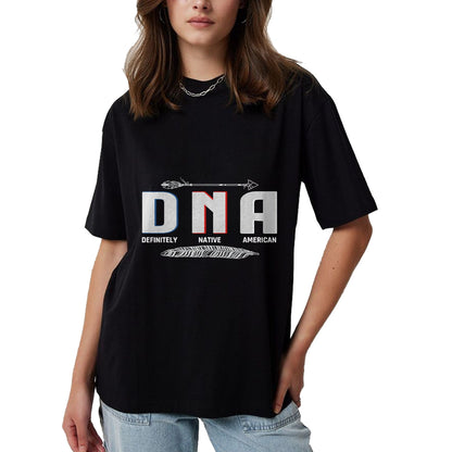 Native American T-Shirts, Vintage Native American Unisex T-Shirt/Hoodie/Sweatshirt HLT00 - Native American DNA Native Indian Pride Indigenous T-Shirt (1)
