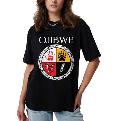 Native American T-Shirts, Vintage Native American Unisex T-Shirt/Hoodie/Sweatshirt HLT00 - Oneida Tribe Native American Indian Pride Respect Darker T-Shirt