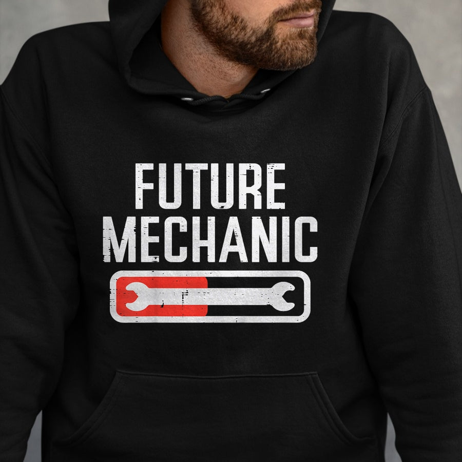 Best Mechanic Life Shirt, Funny Mechanic UnisexT-Shirt/Hoodie/Sweatshirt HLT00 - Kids Future Mechanic Car Auto Mechanic Garage Toddler Boys Kids T-Shirt