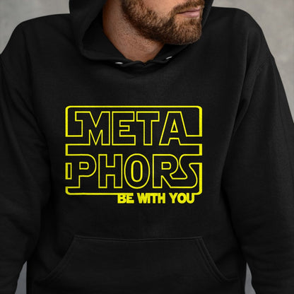 Best Teacher Shirt, Funny Teacher UnisexT-Shirt/Hoodie/Sweatshirt HLT00 - Metaphors Be with You Funny English Teacher Shirts Tee T-Shirt