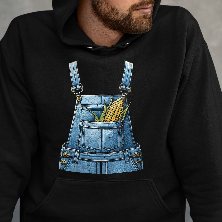 Best Farmer Life Shirt, Funny Farmer UnisexT-Shirt/Hoodie/Sweatshirt HLT00 - Halloween Overalls Corn Farm Costume Farmer Men Women Kids T-Shirt, Men, Black, Large