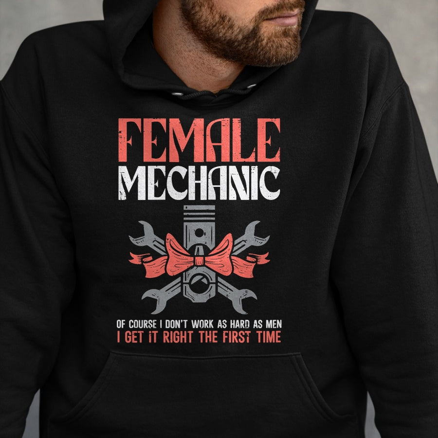 Best Mechanic Life Shirt, Funny Mechanic UnisexT-Shirt/Hoodie/Sweatshirt HLT00 - Female Mechanic Funny Car Auto Garage Women Mom T-Shirt
