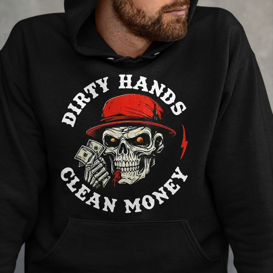 Best Mechanic Life Shirt, Funny Mechanic UnisexT-Shirt/Hoodie/Sweatshirt HLT00 - Mechanic Dirty Hands Clean Car Money Automotive Men Women T-Shirt