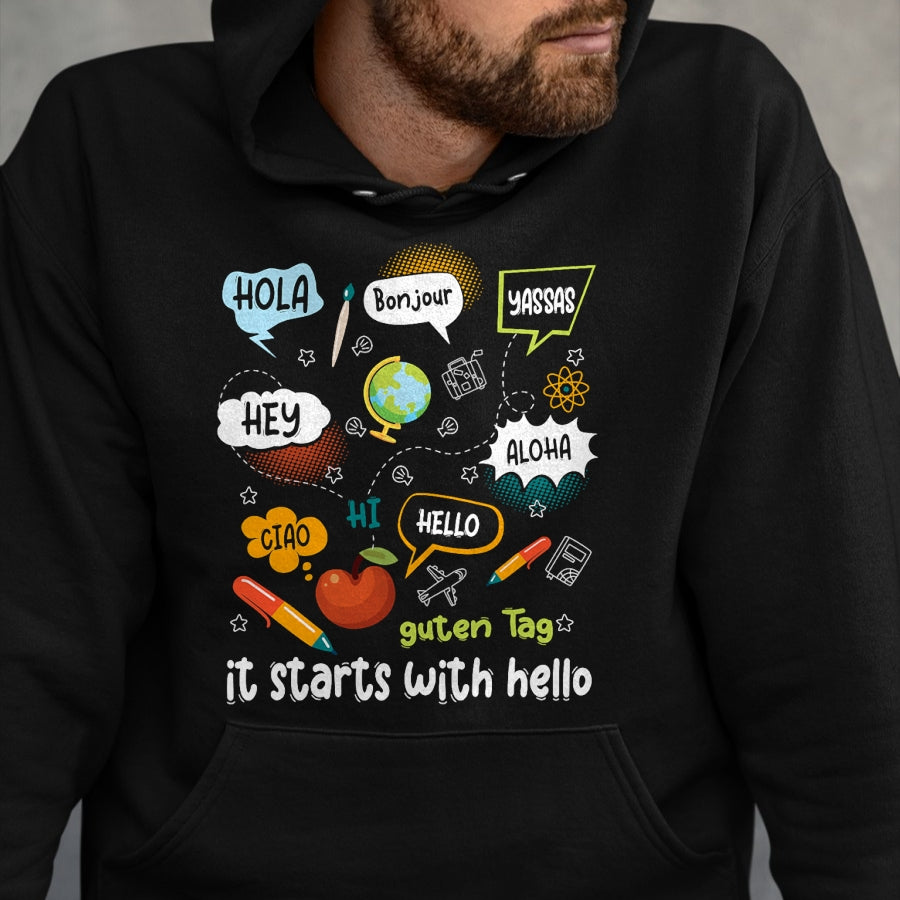 Best Teacher Shirt, Funny Teacher UnisexT-Shirt/Hoodie/Sweatshirt HLT00 - Fri-Yay Happy Friday Funny Weekend Teacher Back to School T-Shirt, Men, Black, 3X-Large