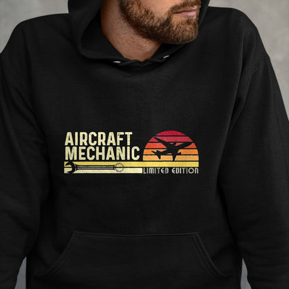 Best Mechanic Life Shirt, Funny Mechanic UnisexT-Shirt/Hoodie/Sweatshirt HLT00 - Aircraft Mechanic Limited Edition - Airplane Aviation Lover T-Shirt, Men, Black, 3X-Large