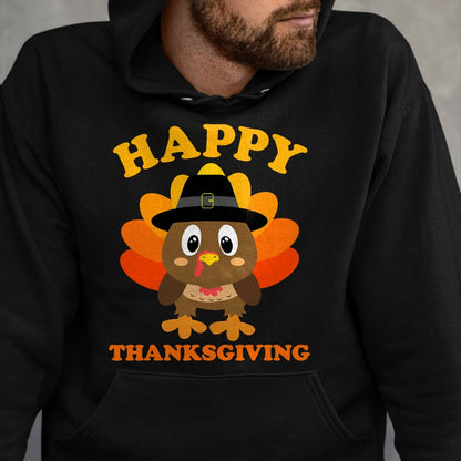 Best Thanksgiving Family Shirt , Funny Thanksgiving UnisexT-Shirt/Hoodie/Sweatshirt HLT00 - Happy Thanksgiving Thankful Grateful Turkey Men Women Kids T-Shirt