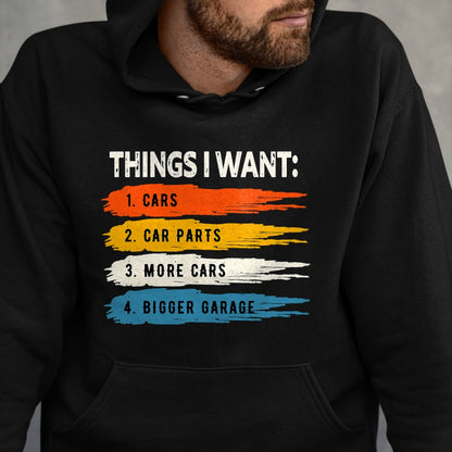Best Mechanic Life Shirt, Funny Mechanic UnisexT-Shirt/Hoodie/Sweatshirt HLT00 - Funny Mechanic Repair Things i Want Cars T-Shirt