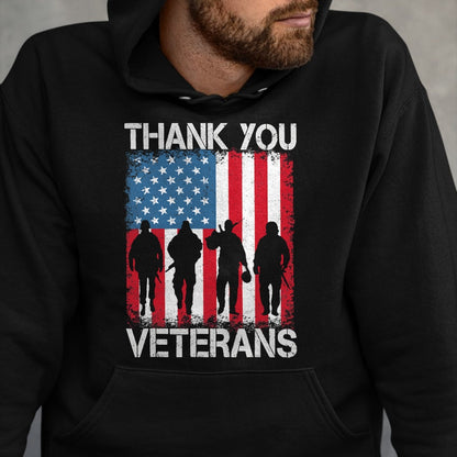 Proud Veteran Shirt, Funny Veteran UnisexT-Shirt/Hoodie/Sweatshirt HLT00 - Veterans Day Shirt Gifts Thank You Veterans Tshirt Proud Tee T-Shirt