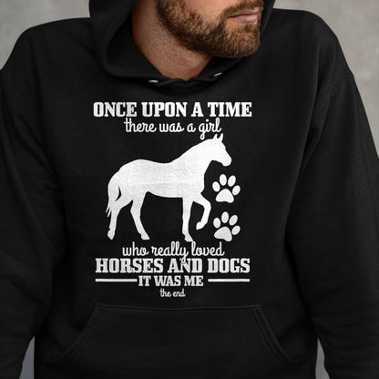 Best Horse Lover Shirt , Funny Horse UnisexT-Shirt/Hoodie/Sweatshirt HLT00 - Horses & Dogs Funny Horse Girl Gift T-Shirt