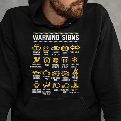Best Mechanic Life Shirt, Funny Mechanic UnisexT-Shirt/Hoodie/Sweatshirt HLT00 - Warning Signs 101 Funny Car Mechanic T-Shirt