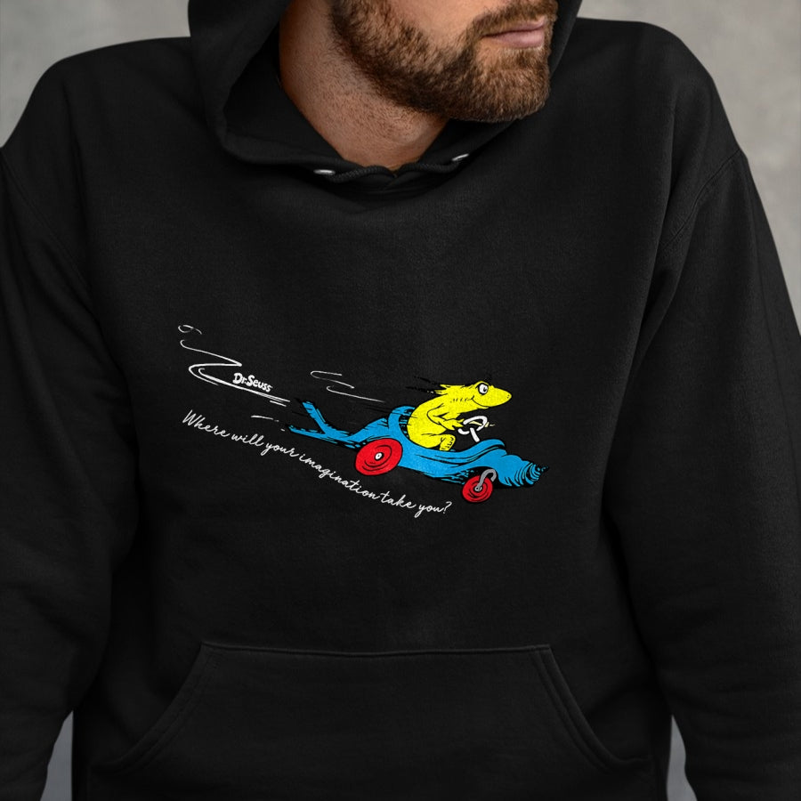 Best Doctor Shirt, Funny Doctor UnisexT-Shirt/Hoodie/Sweatshirt HLT00 - Dr. Seuss Imagination Takes You T-Shirt