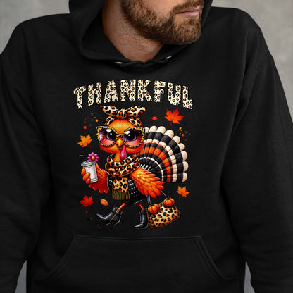 Best Thanksgiving Family Shirt , Funny Thanksgiving UnisexT-Shirt/Hoodie/Sweatshirt HLT00 - Thankful Cute Turkey Thanksgiving Gobble Autumn Fall T-Shirt