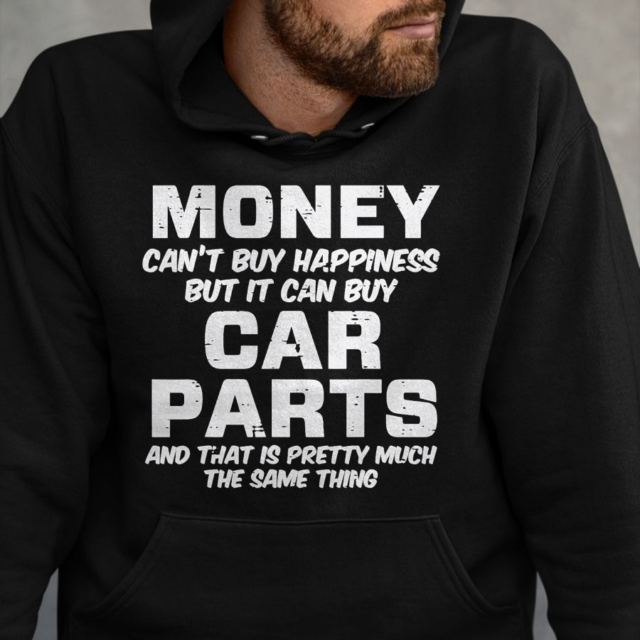 Best Mechanic Life Shirt, Funny Mechanic UnisexT-Shirt/Hoodie/Sweatshirt HLT00 - Money Cant Buy Happiness Car Parts Funny Auto Mechanic Men T-Shirt