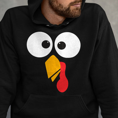Best Thanksgiving Family Shirt , Funny Thanksgiving UnisexT-Shirt/Hoodie/Sweatshirt HLT00 - Thanksgiving Turkey Face Matching Family Costume Cute Kids T-Shirt